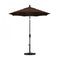 California Umbrella - 7.5' - Patio Umbrella Umbrella - Aluminum Pole - Bay Brown - Sunbrella  - GSCUF758117-5432