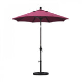 California Umbrella - 7.5' - Patio Umbrella Umbrella - Aluminum Pole - Hot Pink - Sunbrella  - GSCUF758117-5462
