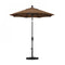 California Umbrella - 7.5' - Patio Umbrella Umbrella - Aluminum Pole - Teak - Sunbrella  - GSCUF758117-5488