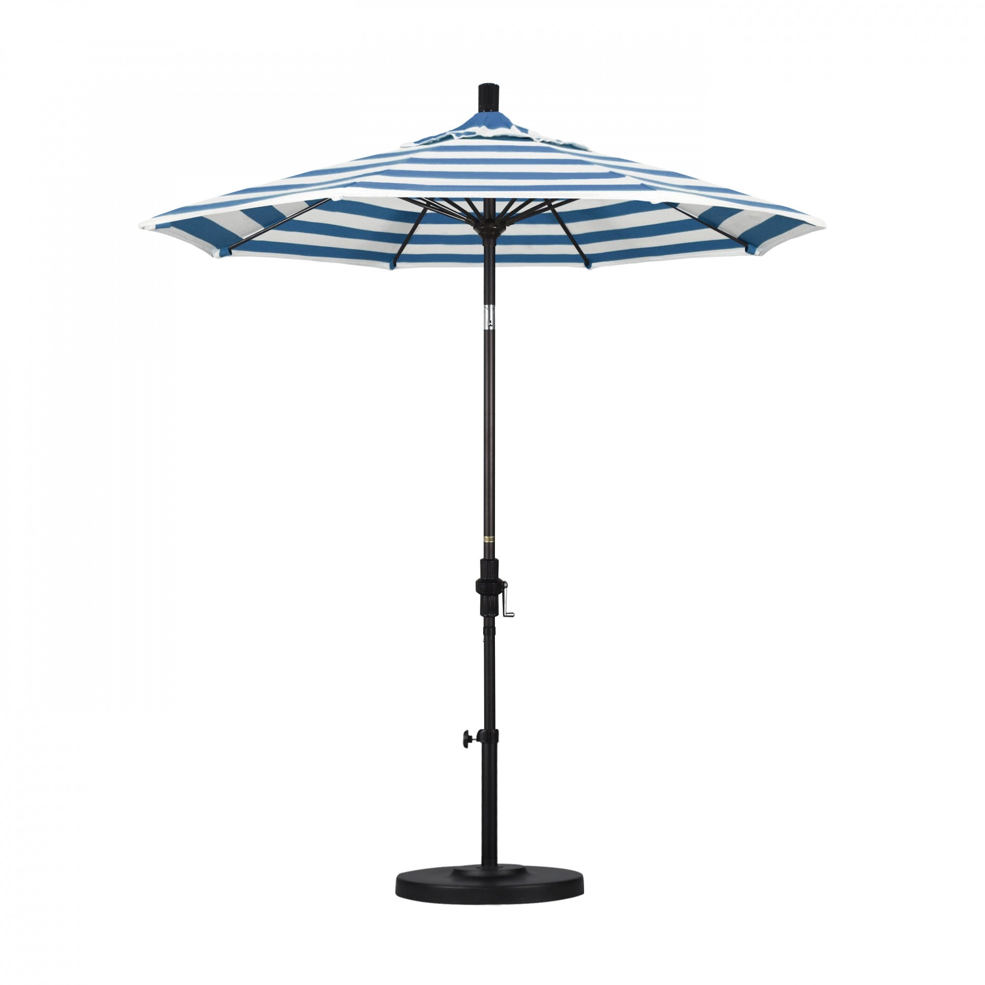 California Umbrella - 7.5' - Patio Umbrella Umbrella - Aluminum Pole - Cabana Regatta  - Sunbrella  - GSCUF758117-58029