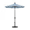 California Umbrella - 7.5' - Patio Umbrella Umbrella - Aluminum Pole - Cabana Regatta  - Sunbrella  - GSCUF758117-58029