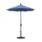 California Umbrella - 7.5' - Patio Umbrella Umbrella - Aluminum Pole - Frost Blue - Olefin - GSCUF758117-F26