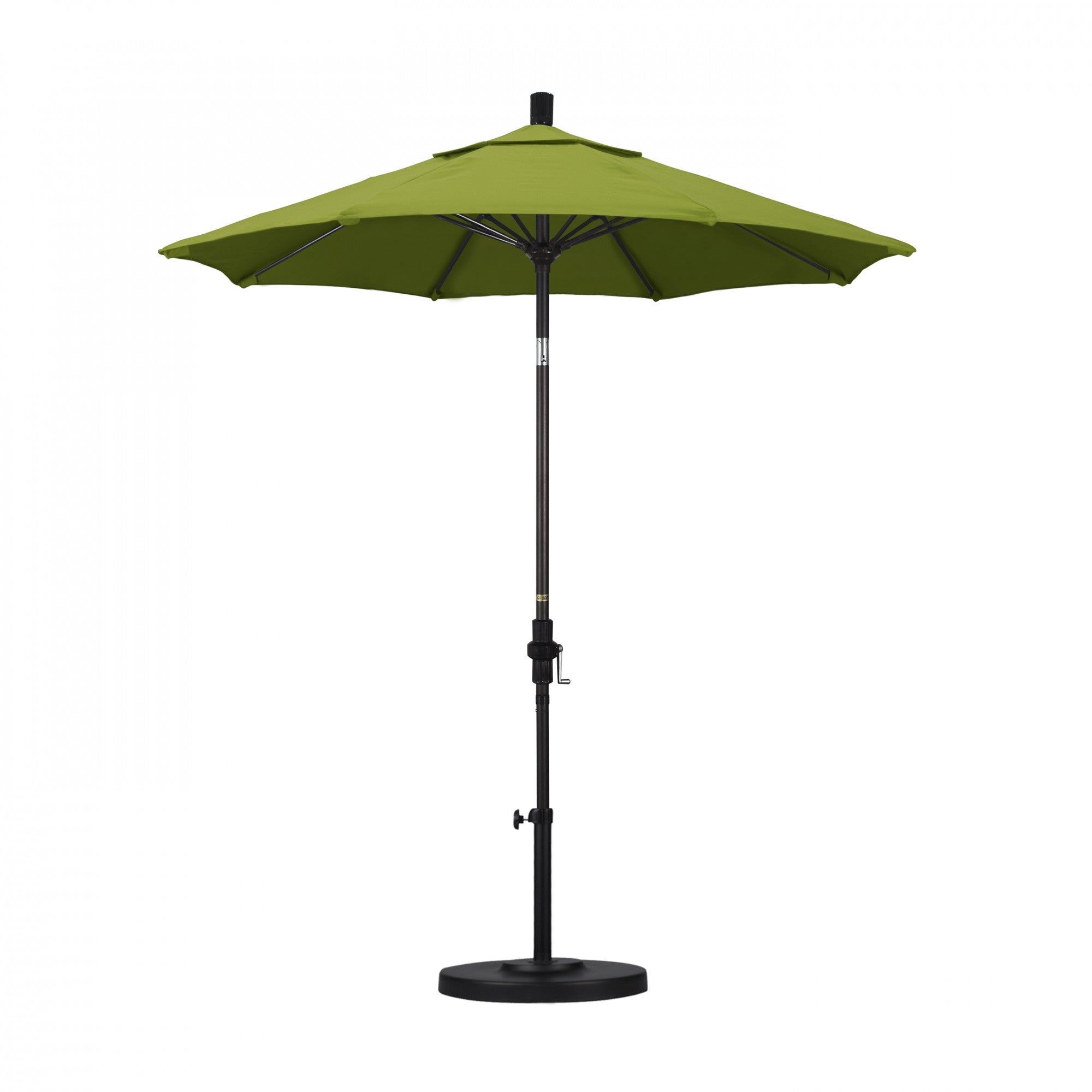 California Umbrella - 7.5' - Patio Umbrella Umbrella - Aluminum Pole - Kiwi - Olefin - GSCUF758117-F55