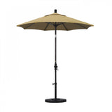 California Umbrella - 7.5' - Patio Umbrella Umbrella - Aluminum Pole - Champagne - Olefin - GSCUF758117-F67