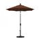 California Umbrella - 7.5' - Patio Umbrella Umbrella - Aluminum Pole - Terracotta - Olefin - GSCUF758117-F69