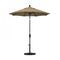 California Umbrella - 7.5' - Patio Umbrella Umbrella - Aluminum Pole - Straw - Olefin - GSCUF758117-F72