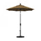 California Umbrella - 7.5' - Patio Umbrella Umbrella - Aluminum Pole - Woven Sesame - Olefin - GSCUF758117-F76
