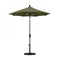 California Umbrella - 7.5' - Patio Umbrella Umbrella - Aluminum Pole - Terrace Fern - Olefin - GSCUF758117-FD11