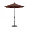 California Umbrella - 7.5' - Patio Umbrella Umbrella - Aluminum Pole - Terrace Adobe - Olefin - GSCUF758117-FD12