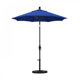 California Umbrella - 7.5' - Patio Umbrella Umbrella - Aluminum Pole - Pacific Blue - Pacifica - GSCUF758117-SA01
