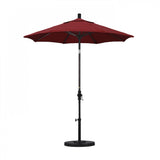 California Umbrella - 7.5' - Patio Umbrella Umbrella - Aluminum Pole - Red - Pacifica - GSCUF758117-SA03