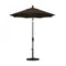 California Umbrella - 7.5' - Patio Umbrella Umbrella - Aluminum Pole - Mocha - Pacifica - GSCUF758117-SA32