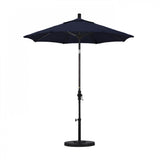 California Umbrella - 7.5' - Patio Umbrella Umbrella - Aluminum Pole - Navy - Pacifica - GSCUF758117-SA39