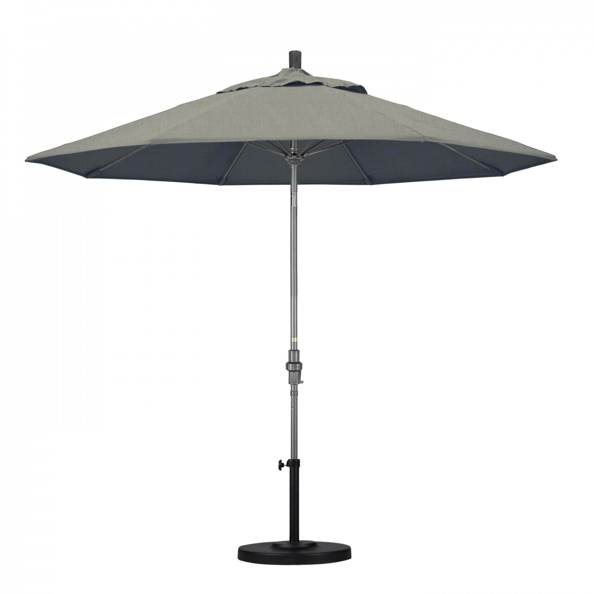 California Umbrella - 9' - Patio Umbrella Umbrella - Aluminum Pole - Spectrum Dove - Sunbrella  - GSCUF908010-48032