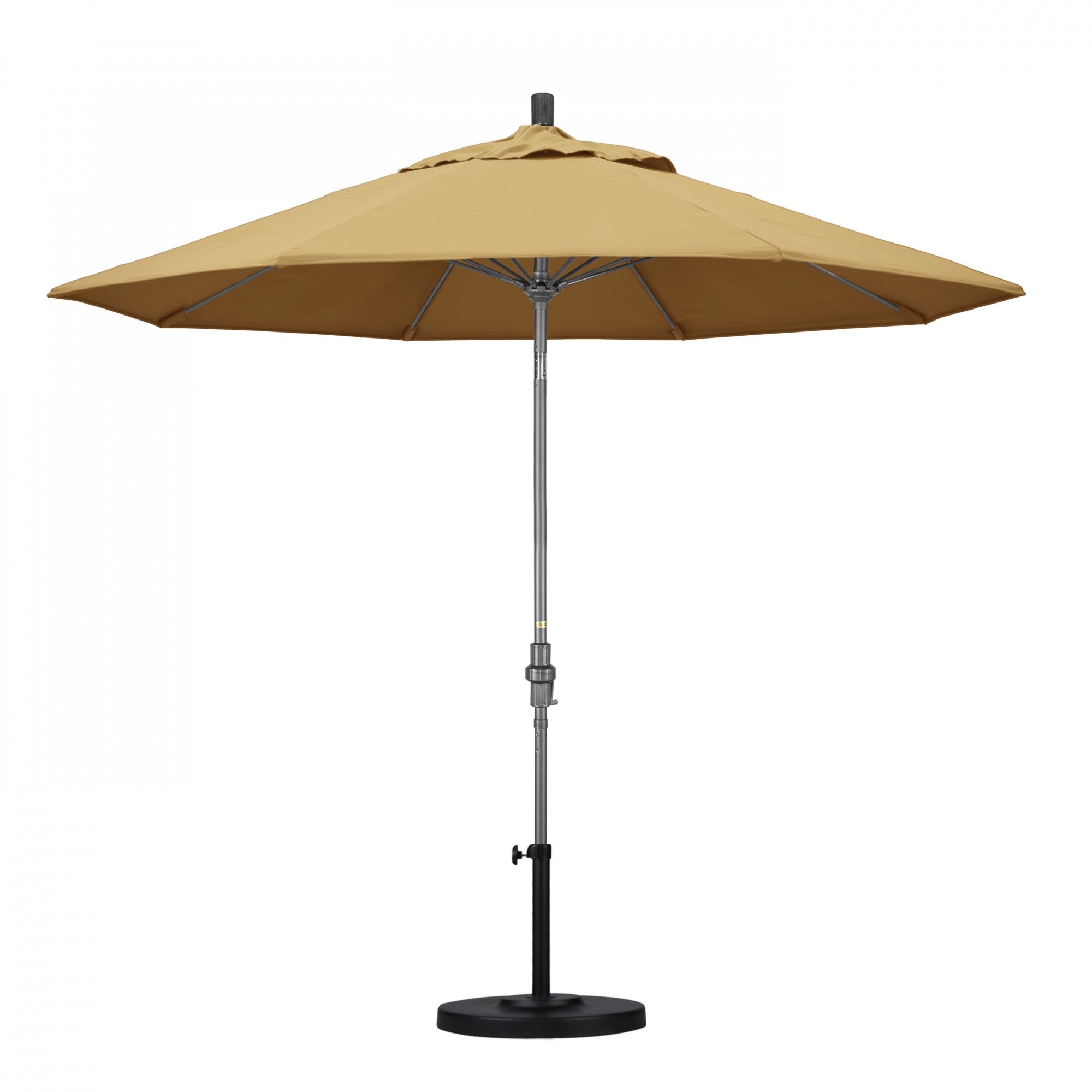 California Umbrella - 9' - Patio Umbrella Umbrella - Aluminum Pole - Wheat - Sunbrella  - GSCUF908010-5414
