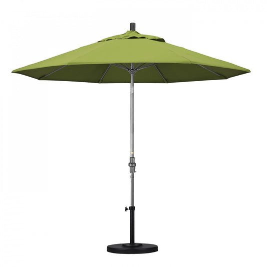 California Umbrella - 9' - Patio Umbrella Umbrella - Aluminum Pole - Macaw - Sunbrella  - GSCUF908010-5429