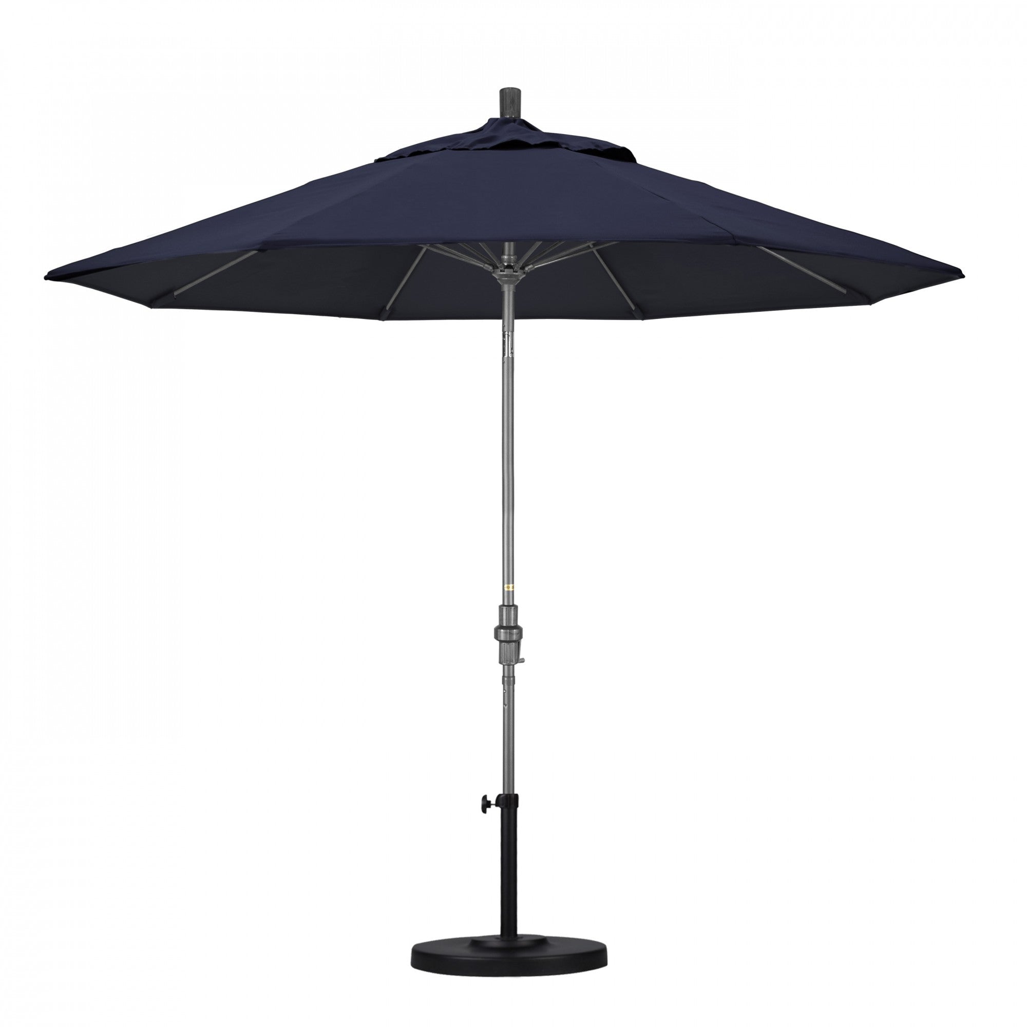 California Umbrella - 9' - Patio Umbrella Umbrella - Aluminum Pole - Navy - Sunbrella  - GSCUF908010-5439