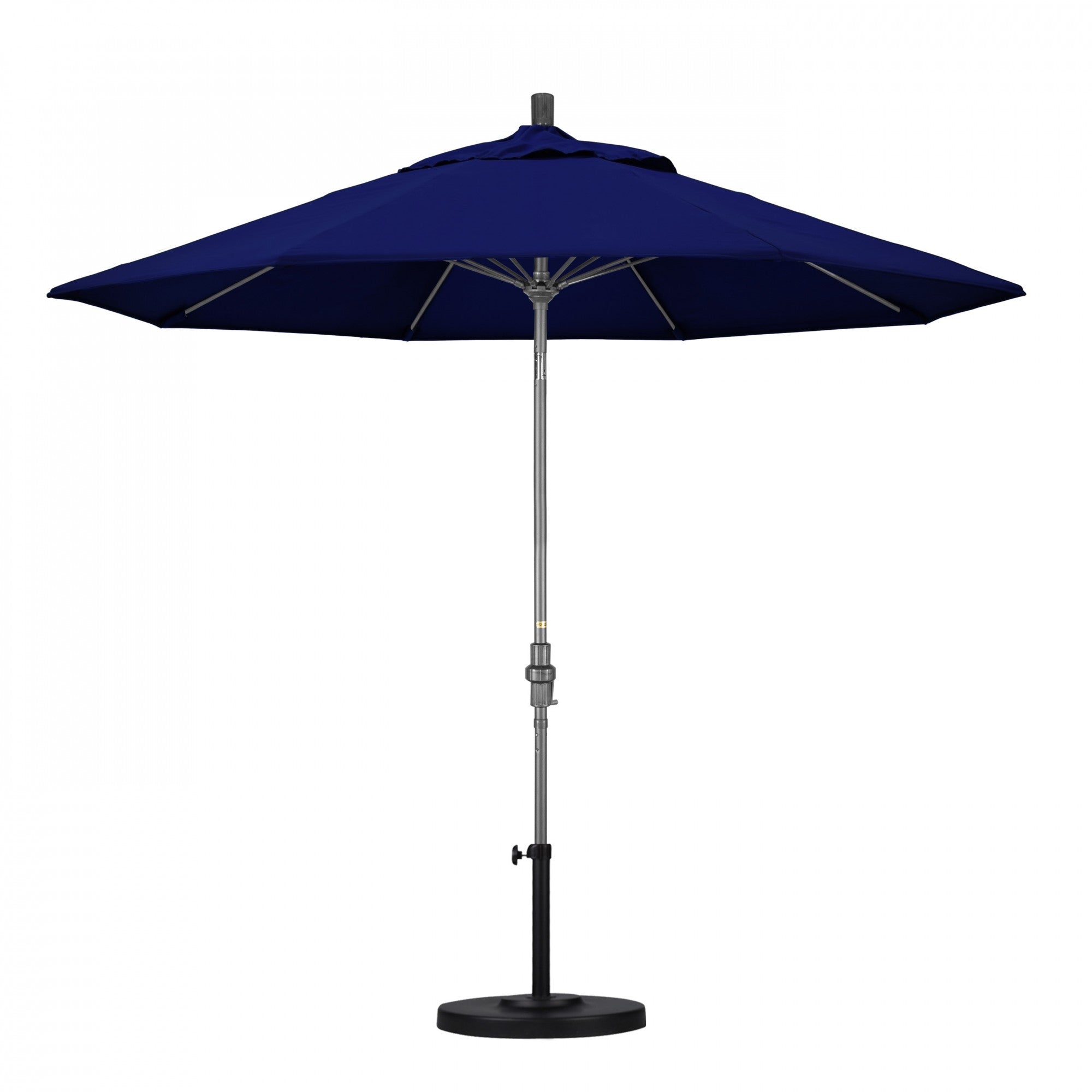 California Umbrella - 9' - Patio Umbrella Umbrella - Aluminum Pole - True Blue - Sunbrella  - GSCUF908010-5499