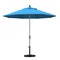 California Umbrella - 9' - Patio Umbrella Umbrella - Aluminum Pole - Canvas Cyan - Sunbrella  - GSCUF908010-56105