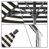 California Umbrella - 9' - Patio Umbrella Umbrella - Aluminum Pole - Cabana Classic - Sunbrella  - GSCUF908010-58030