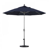 California Umbrella - 9' - Patio Umbrella Umbrella - Aluminum Pole - Navy - Olefin - GSCUF908010-F09