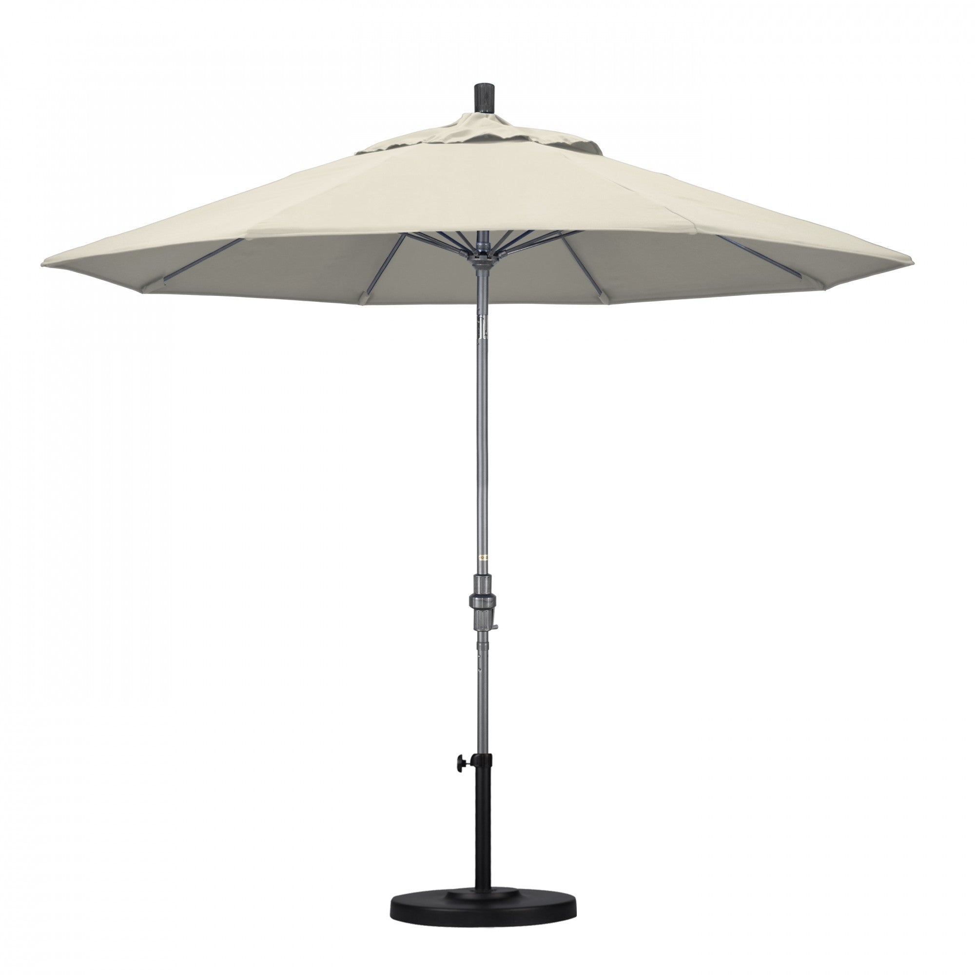 California Umbrella - 9' - Patio Umbrella Umbrella - Aluminum Pole - Beige - Olefin - GSCUF908010-F22