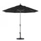 California Umbrella - 9' - Patio Umbrella Umbrella - Aluminum Pole - Black - Olefin - GSCUF908010-F32