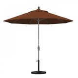 California Umbrella - 9' - Patio Umbrella Umbrella - Aluminum Pole - Terracotta - Olefin - GSCUF908010-F69