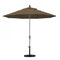California Umbrella - 9' - Patio Umbrella Umbrella - Aluminum Pole - Woven Sesame - Olefin - GSCUF908010-F76