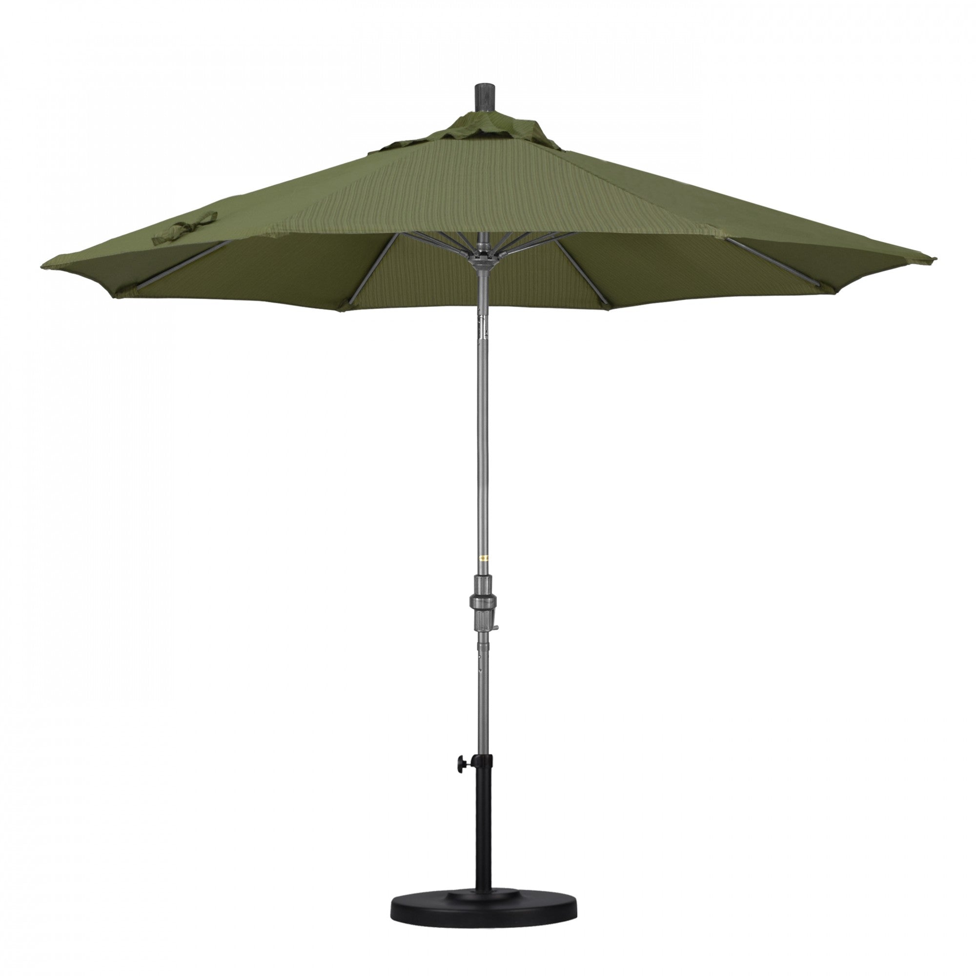 California Umbrella - 9' - Patio Umbrella Umbrella - Aluminum Pole - Terrace Fern - Olefin - GSCUF908010-FD11