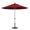 California Umbrella - 9' - Patio Umbrella Umbrella - Aluminum Pole - Red - Pacifica - GSCUF908010-SA03