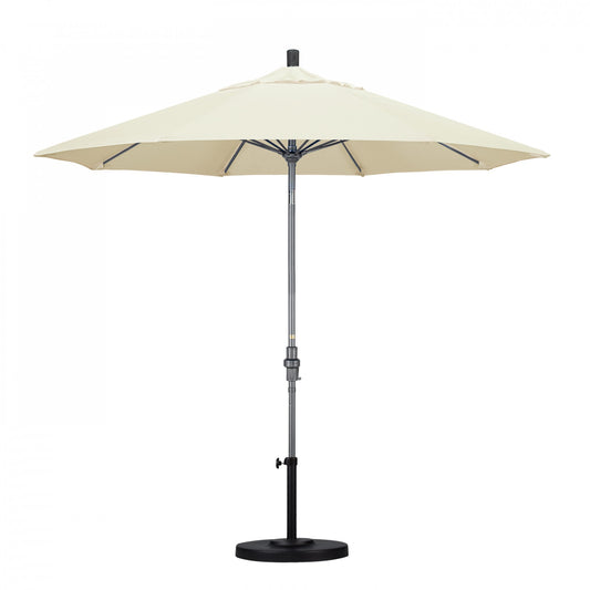 California Umbrella - 9' - Patio Umbrella Umbrella - Aluminum Pole - Canvas - Pacifica - GSCUF908010-SA53