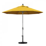 California Umbrella - 9' - Patio Umbrella Umbrella - Aluminum Pole - Yellow - Pacifica - GSCUF908010-SA57