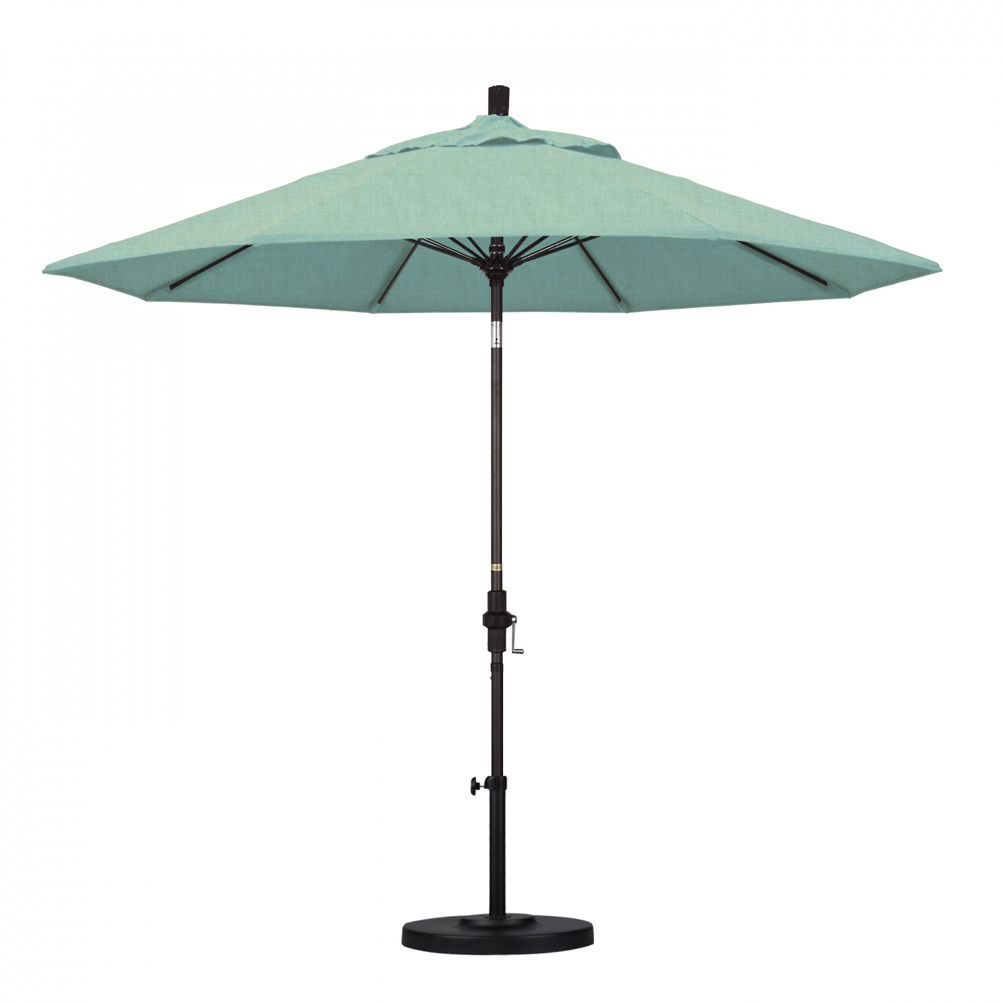 California Umbrella - 9' - Patio Umbrella Umbrella - Aluminum Pole - Spectrum Mist - Sunbrella  - GSCUF908117-48020