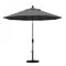 California Umbrella - 9' - Patio Umbrella Umbrella - Aluminum Pole - Charcoal - Sunbrella  - GSCUF908117-54048