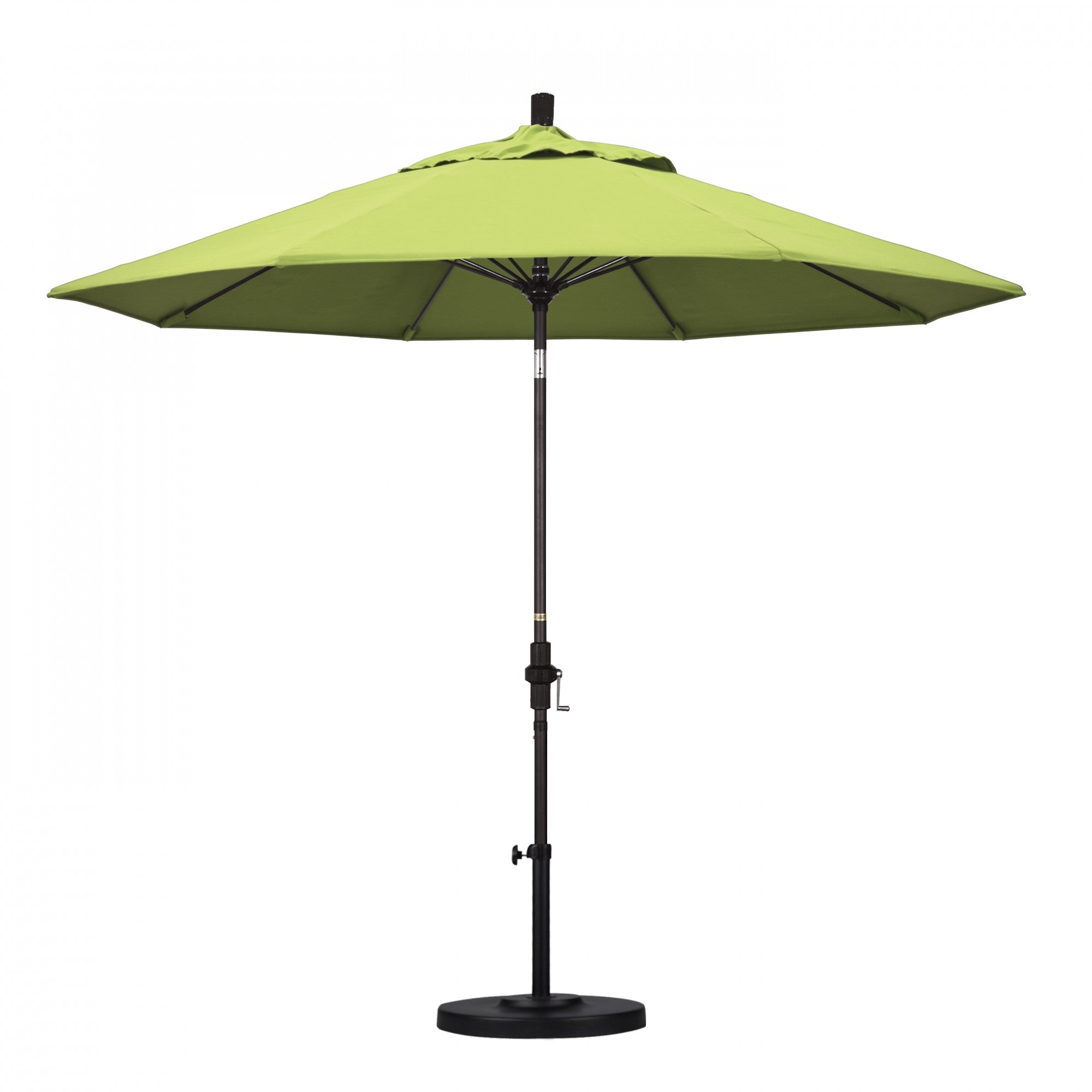 California Umbrella - 9' - Patio Umbrella Umbrella - Aluminum Pole - Parrot - Sunbrella  - GSCUF908117-5405