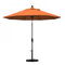 California Umbrella - 9' - Patio Umbrella Umbrella - Aluminum Pole - Tangerine - Sunbrella  - GSCUF908117-5406