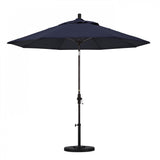 California Umbrella - 9' - Patio Umbrella Umbrella - Aluminum Pole - Navy - Sunbrella  - GSCUF908117-5439