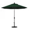 California Umbrella - 9' - Patio Umbrella Umbrella - Aluminum Pole - Forest Green - Sunbrella  - GSCUF908117-5446