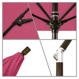 California Umbrella - 9' - Patio Umbrella Umbrella - Aluminum Pole - Hot Pink - Sunbrella  - GSCUF908117-5462