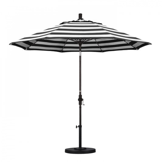 California Umbrella - 9' - Patio Umbrella Umbrella - Aluminum Pole - Cabana Classic - Sunbrella  - GSCUF908117-58030