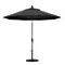 California Umbrella - 9' - Patio Umbrella Umbrella - Aluminum Pole - Black - Olefin - GSCUF908117-F32
