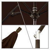 California Umbrella - 9' - Patio Umbrella Umbrella - Aluminum Pole - Mocha - Pacifica - GSCUF908117-SA32