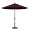 California Umbrella - 9' - Patio Umbrella Umbrella - Aluminum Pole - Burgundy - Pacifica - GSCUF908117-SA36