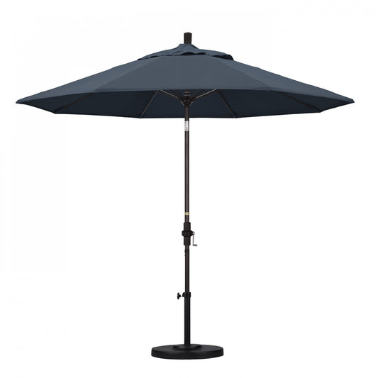 California Umbrella - 9' - Patio Umbrella Umbrella - Aluminum Pole - Sapphire - Pacifica - GSCUF908117-SA52