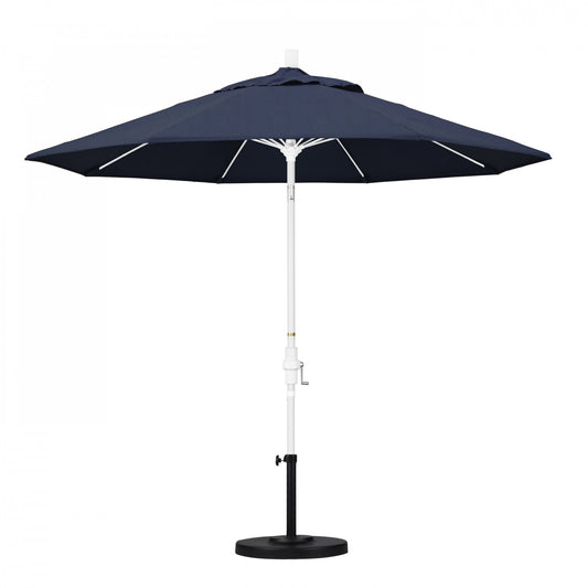 California Umbrella - 9' - Patio Umbrella Umbrella - Aluminum Pole - Spectrum Indigo - Sunbrella  - GSCUF908170-48080