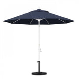California Umbrella - 9' - Patio Umbrella Umbrella - Aluminum Pole - Spectrum Indigo - Sunbrella  - GSCUF908170-48080