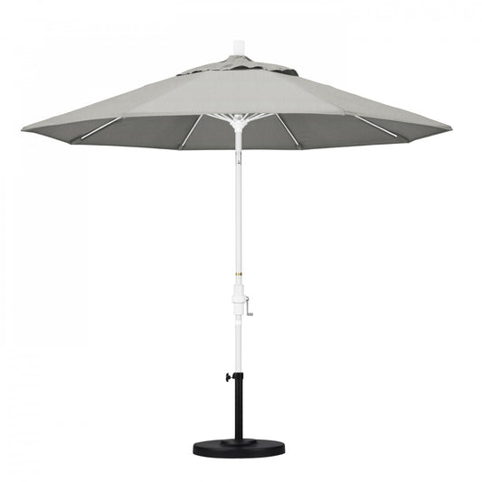 California Umbrella - 9' - Patio Umbrella Umbrella - Aluminum Pole - Granite - Sunbrella  - GSCUF908170-5402