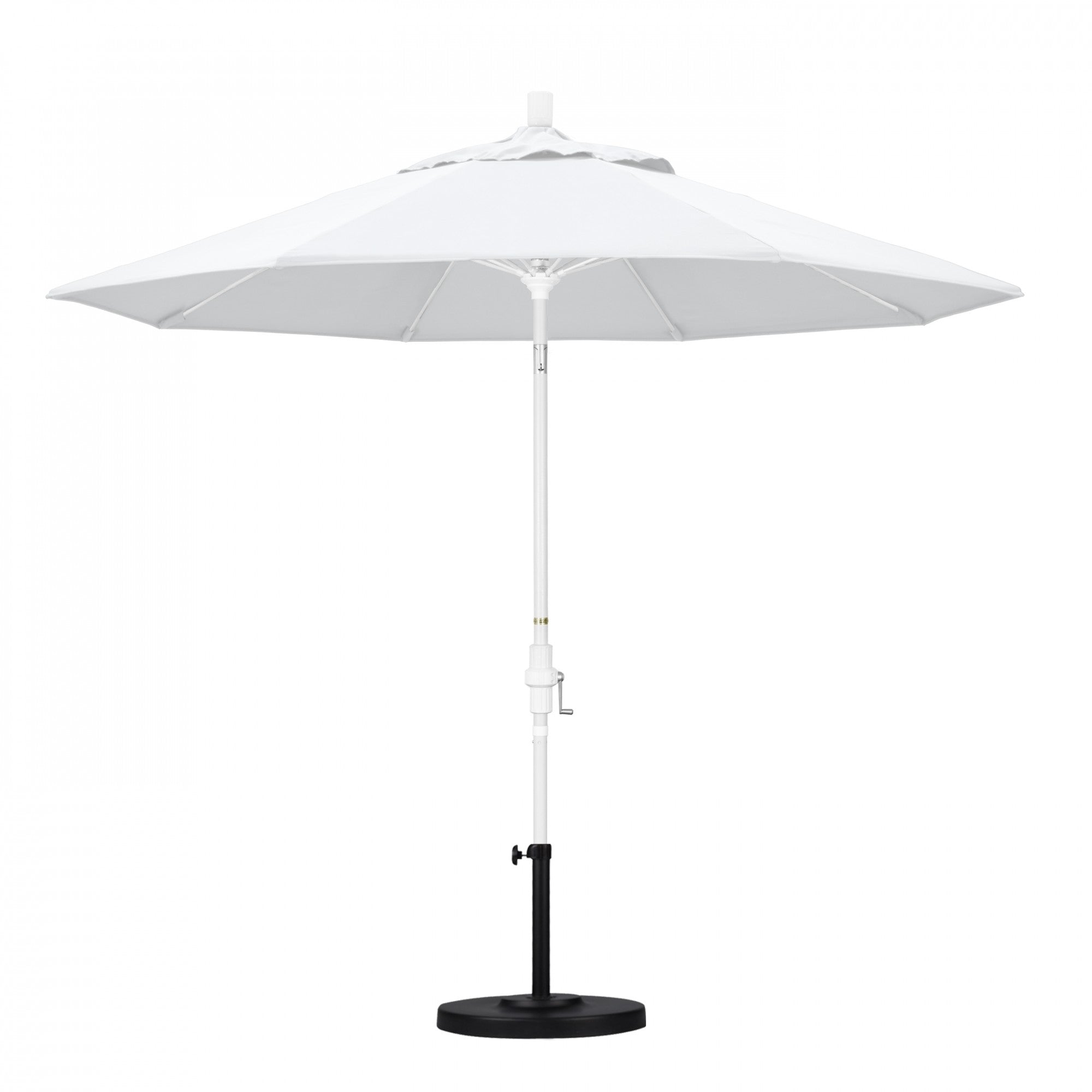 California Umbrella - 9' - Patio Umbrella Umbrella - Aluminum Pole - Natural - Sunbrella  - GSCUF908170-5404