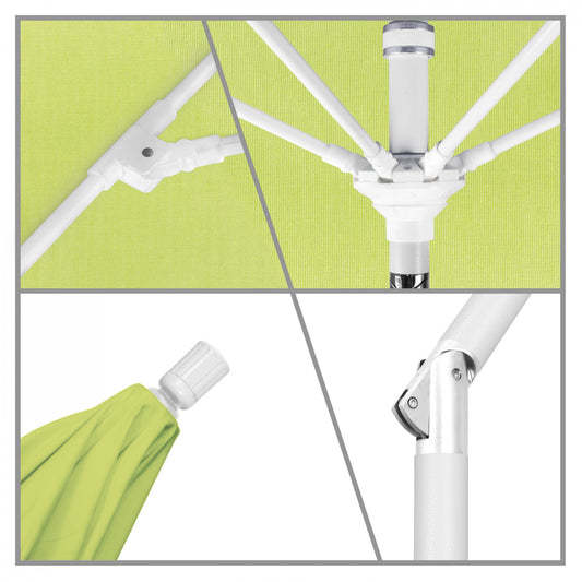 California Umbrella - 9' - Patio Umbrella Umbrella - Aluminum Pole - Parrot - Sunbrella  - GSCUF908170-5405
